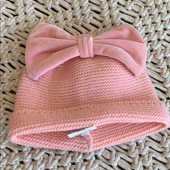lot of baby winter hats mud pie & gap pink EUC - Picture 2 of 3